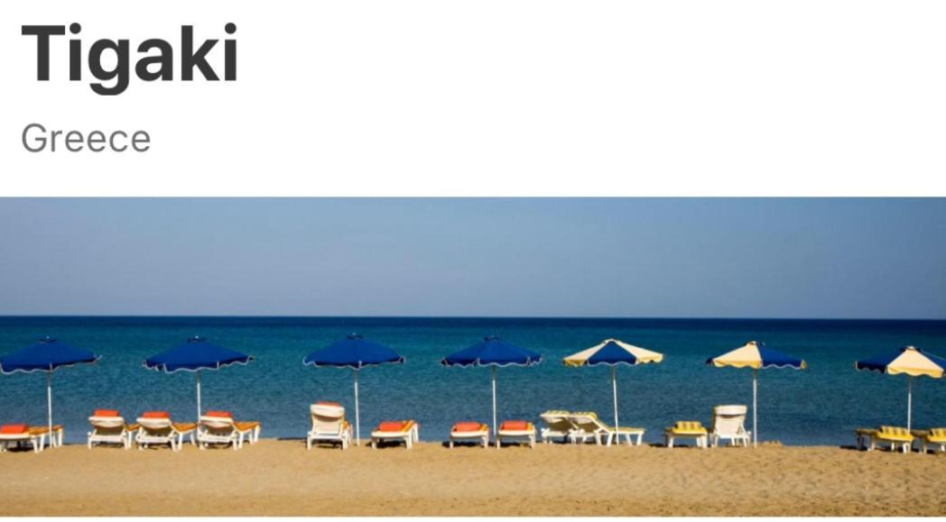 Xenos Villa 2 With A Private Pool,Near The Sea Tigkaki  Exterior photo